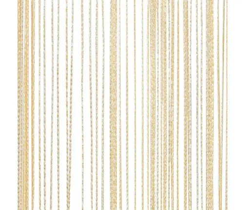 Bārkšu Aizkari, 2 Gab., 140X250 Cm, Krēmkrāsā Vidaxl