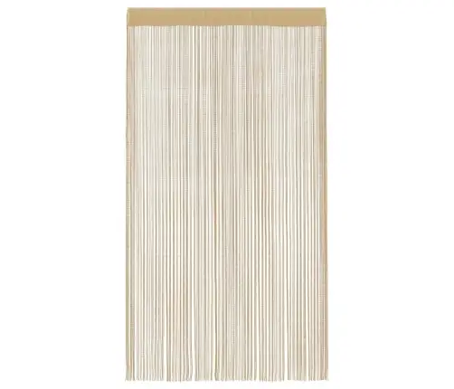 Virvelinės Užuolaidos, 2Vnt., 140X250cm Smėlio Spalvos