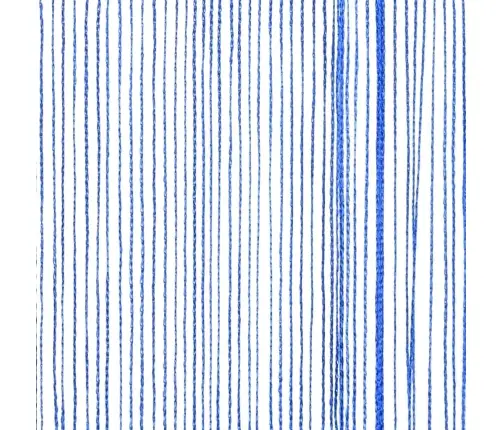 Bārkšu Aizkari, 2 Gab., 100X250 Cm, Zili Vidaxl