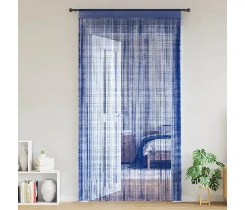 Bārkšu Aizkari, 2 Gab., 140X250 Cm, Zili Vidaxl