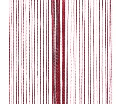 Bārkšu Aizkari, 2 Gab., 100X250 Cm, Vīnsarkani Vidaxl