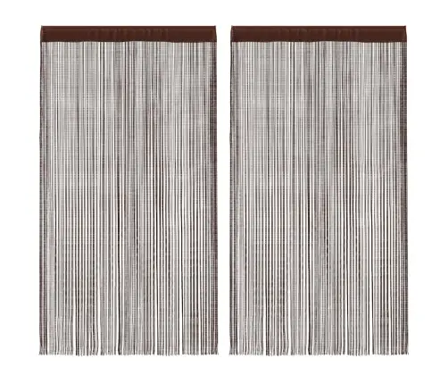 Bārkšu Aizkari, 2 Gab., 140X250 Cm, Brūni Vidaxl Bārkšu Aizkari, 2 Gab., 140X250 Cm, Brūni Vidaxl