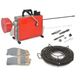 Torupuhastusmasin 250 W, 15 M X 16 Mm, 4,5 M X 9,5 Mm