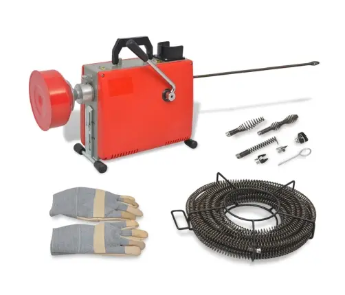 Torupuhastusmasin 250 W, 15 M X 16 Mm, 4,5 M X 9,5 Mm