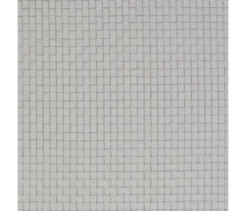 Siets, Nerūsējošs Tērauds, 100X500 Cm, Sudraba Krāsā Vidaxl