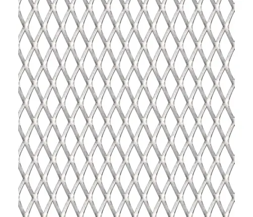 Dārza Stiepļu Žogs, Nerūsējošs Tērauds, 50X50 Cm, 45X20X4 Mm Vidaxl