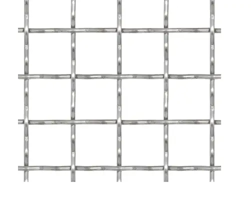 Dārza Stiepļu Žogs, Nerūsējošs Tērauds, 100X85 Cm, 11X11X2 Mm Vidaxl