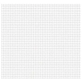 Dārza Stiepļu Žogs, Nerūsējošs Tērauds, 50X50 Cm, 31X31X3 Mm Vidaxl