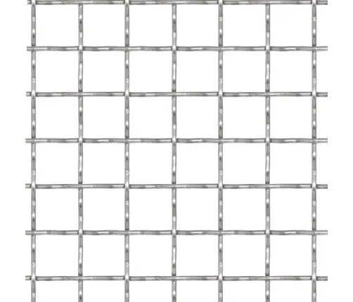 Dārza Stiepļu Žogs, Nerūsējošs Tērauds, 100X85 Cm, 31X31X3 Mm Vidaxl