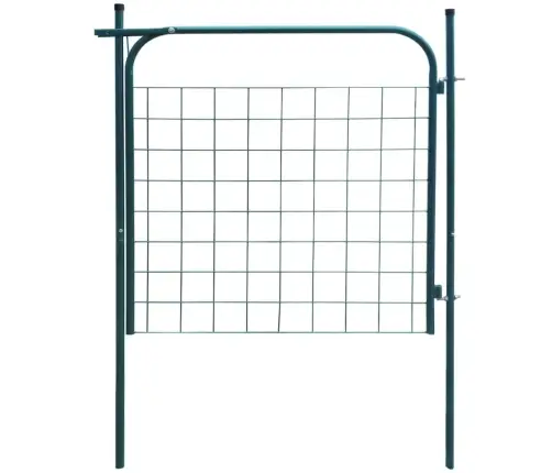 Dārza Žoga Vārti, 100X100 Cm, Zaļi Vidaxl