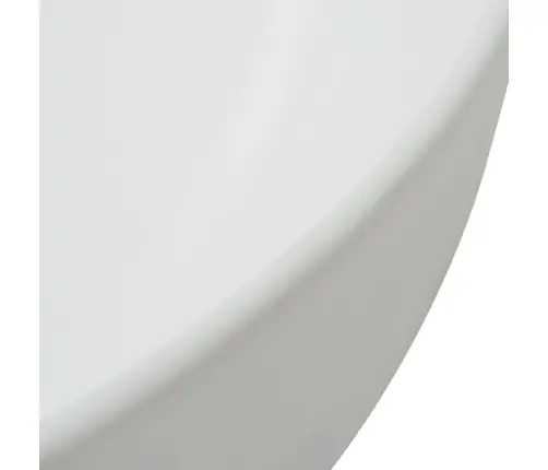 Izlietne, 41,5X13,5 Cm, Apaļa, Balta Keramika Vidaxl