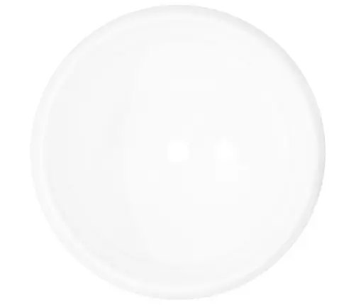 Praustuvas, Apvalus, Keramika, Baltas, 40X15 Cm