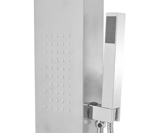 Dušas Sistēma Ar Paneli, Nerūsējošais Tērauds, Kvadrāta   Vidaxl