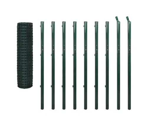 Euro Tvora, Žalia, 10X1,7M, Plienas