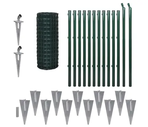 Euro Tvora, Žalia, 25X1M, Plienas