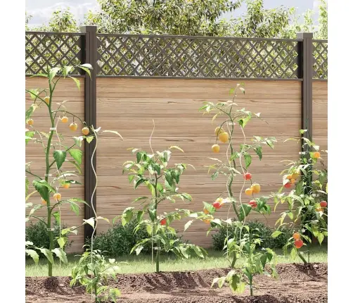 Mietiņi Augiem, 50 Gab., Spirālveida, 110 Cm, Cinkots Tērauds Vidaxl