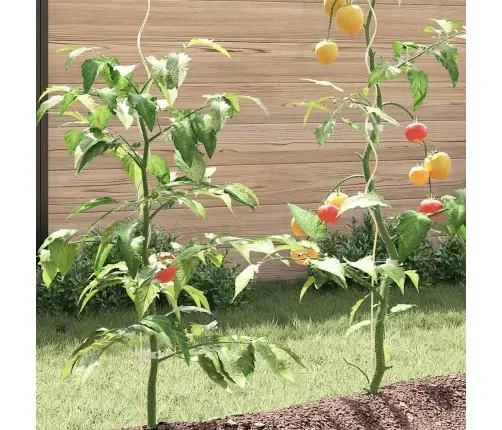 Mietiņi Augiem, 50 Gab., Spirālveida, 110 Cm, Cinkots Tērauds Vidaxl