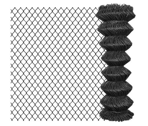 Tinklinė Tvora, Pilka, 25X1,25M, Plienas