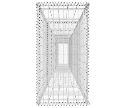 Gabions Ar Vāku, Cinkots Tērauds, 600X50X100 Cm   Vidaxl