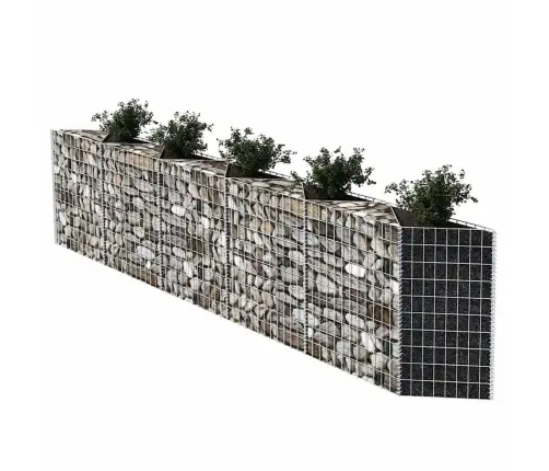 Gabions, Cinkots Tērauds, 300X30X100 Cm Vidaxl