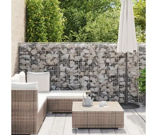 Gabions, Cinkots Tērauds, 300X30X100 Cm Vidaxl