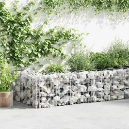 Gabions, Cinkots Tērauds, 300X30X50 Cm Vidaxl