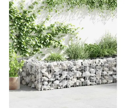 Gabions, Cinkots Tērauds, 300X30X50 Cm Vidaxl