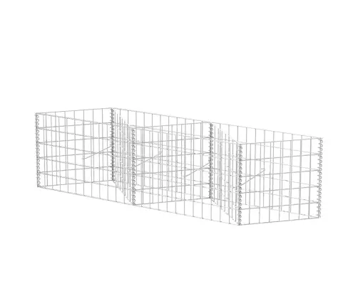 Gabiono Krepšys, 120X30X50cm Cinkuotas Plienas