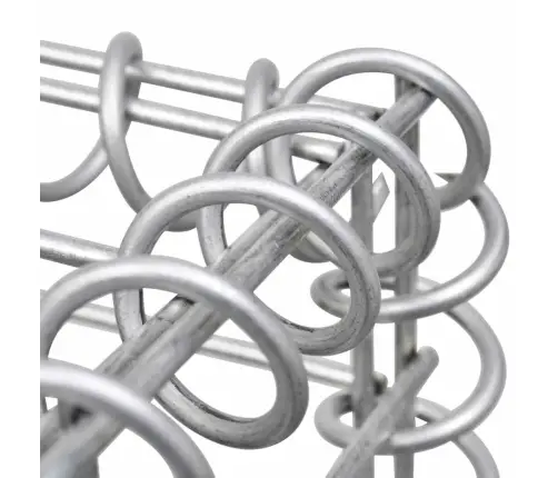 Gabions, U-Forma, Cinkots Tērauds, 240X20X100 Cm Vidaxl