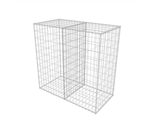 Gabions, Cinkots Tērauds, 100X50X100 Cm Vidaxl