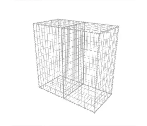 Gabions, Cinkots Tērauds, 100X50X100 Cm Vidaxl