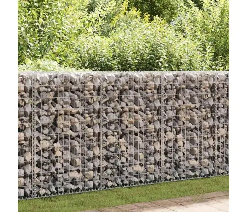 Gabions, Cinkots Tērauds, 100X50X100 Cm Vidaxl