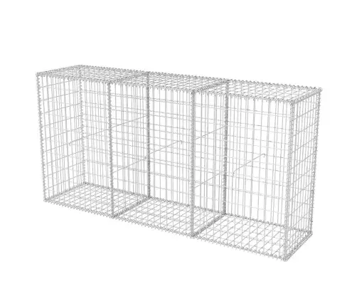 Gabiono Krepšys, 200X50X100cm Cinkuotas Plienas