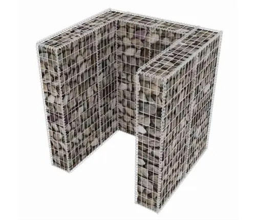 Gabions Atkritumu Konteineriem, Tērauds, 110X100X120 Cm  Vidaxl