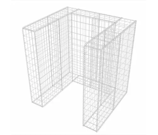 Gabions Atkritumu Konteineriem, Tērauds, 110X100X120 Cm  Vidaxl