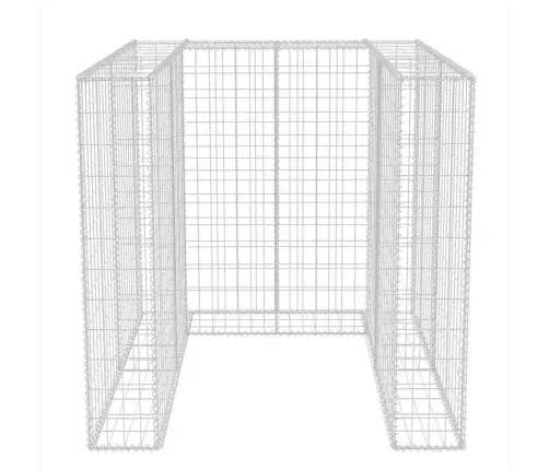 Gabions Atkritumu Konteineriem, Tērauds, 110X100X120 Cm  Vidaxl