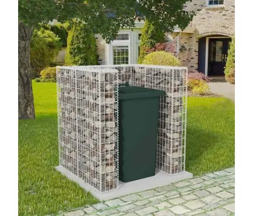 Gabions Atkritumu Konteineriem, Tērauds, 110X100X120 Cm  Vidaxl