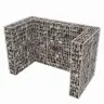 Gabions Atkritumu Konteineriem, Tērauds, 180X100X120 Cm  Vidaxl