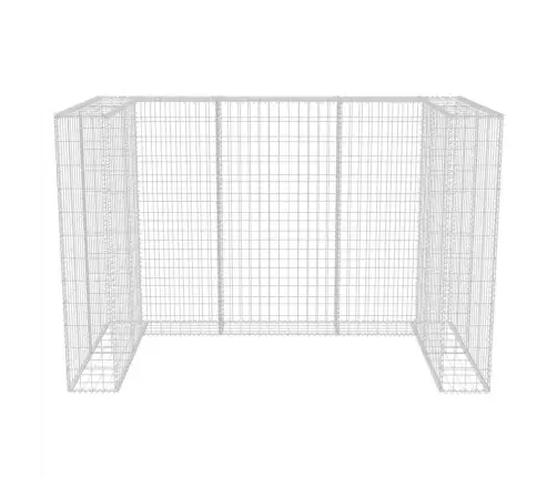 Gabions Atkritumu Konteineriem, Tērauds, 180X100X120 Cm  Vidaxl