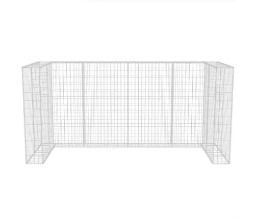 Gabions Atkritumu Konteineriem, Tērauds, 250X100X120 Cm  Vidaxl