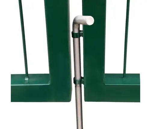 Aiavärav Postidega, 350 X 140 cm Teras, Roheline