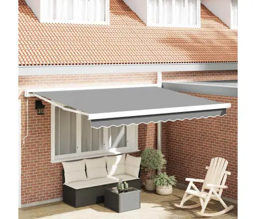 Markīze Balts 3 X 2,5 M Metāla