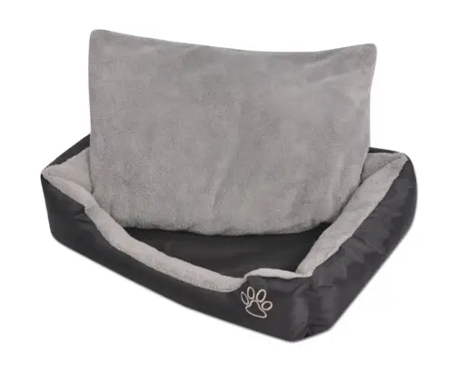 Šuns Guolis Su Minkšta Pagalvėle, Dydis M, Juodas