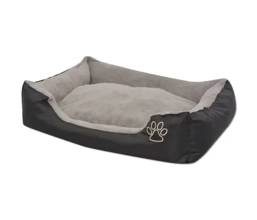 Šuns Guolis Su Minkšta Pagalvėle, Dydis M, Juodas