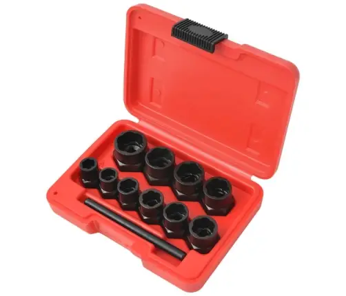 Varžtų Išsukėjų Rinkinys Varžtams Ir Movoms, Plienas, 11Vnt.