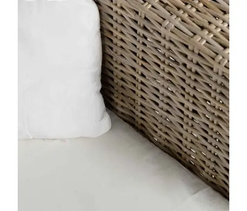 Divvietīgs Dīvāns, 7 Gab., Īsta Rotangpalma Vidaxl