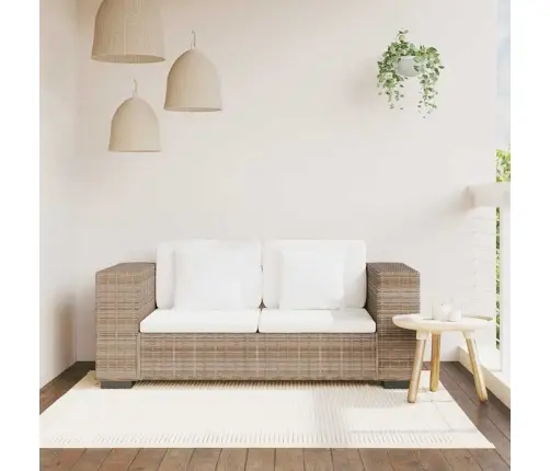 Divvietīgs Dīvāns, 7 Gab., Īsta Rotangpalma Vidaxl