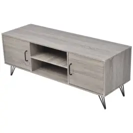 Tv Galdiņš, 120X40X45 Cm, Pelēks Vidaxl