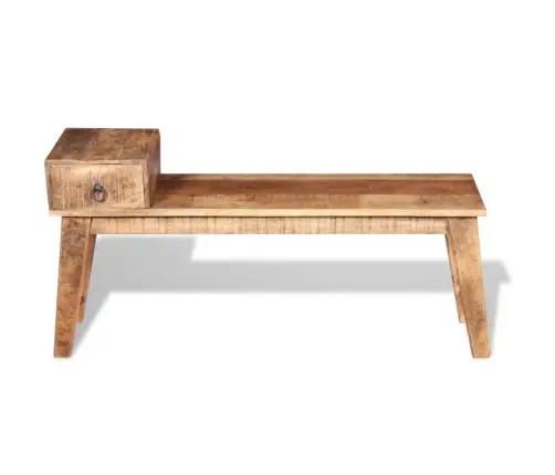 Sols Ar Atvilktni, Mango Masīvkoks, 120X36X60 Cm Vidaxl