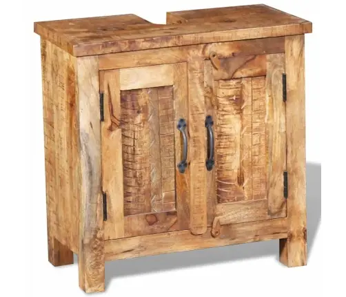 Vannas Istabas Izlietnes Skapis Ar Spoguli, Mango Masīvkoks Vidaxl Vannas Istabas Izlietnes Skapis Ar Spoguli, Mango Masīvkoks Vidaxl